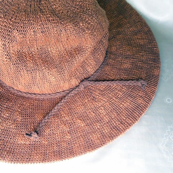 Big Boho Hat is UNUSED with Large Floppy Brim, All Seasons Hat - Picture 3 of 7